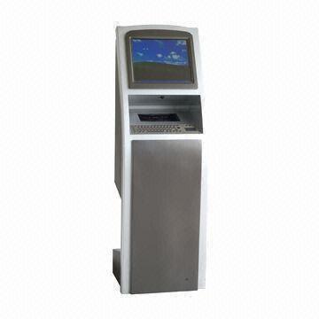 Cheap Bank Kiosk with Autotive Metal Epoxy and Anti-static Coating for sale