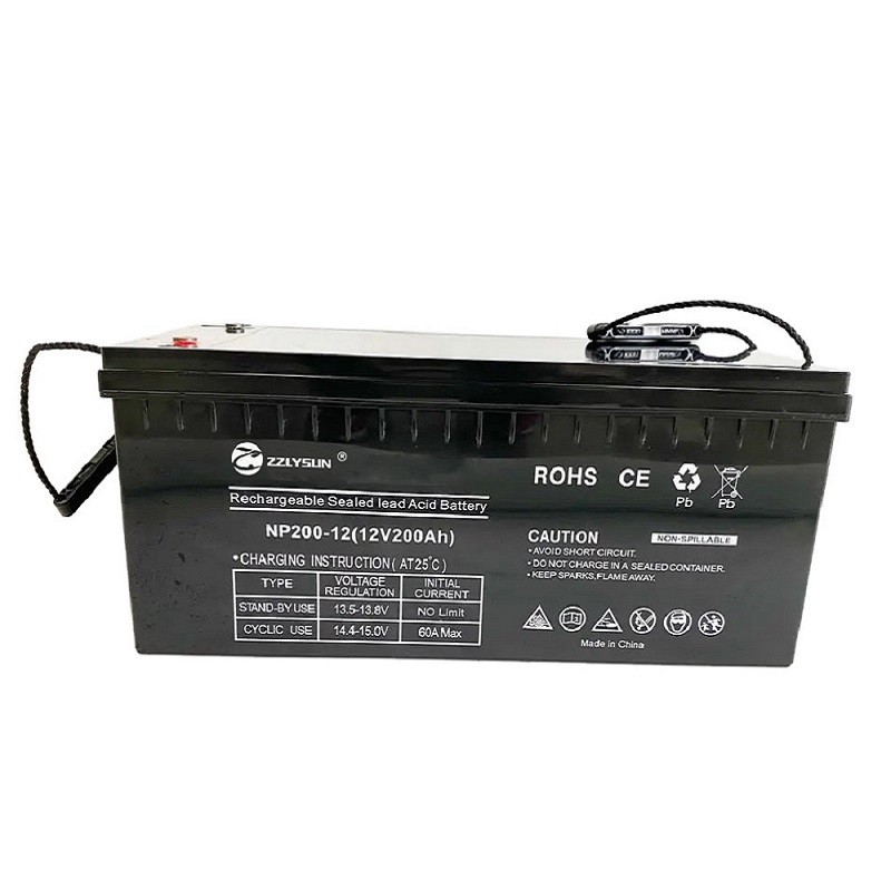 China Lithium Ion Deep Cycle Gel Batteries 12V 200AH For Solar Power System on sale