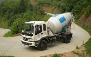 China 6m3 Volumetric Concrete Truck , 4x2 Concrete Mixing Transport Truck on sale