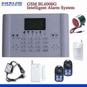 Best GSM intelligent indoor alarm system auto-dailing BL6000G  white color wholesale