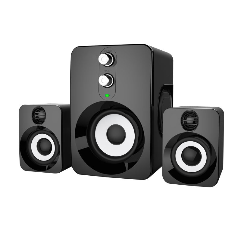 China 2.1 multimedia computer usb speaker Portable laptop mini bass speakers 2.1 active system on sale