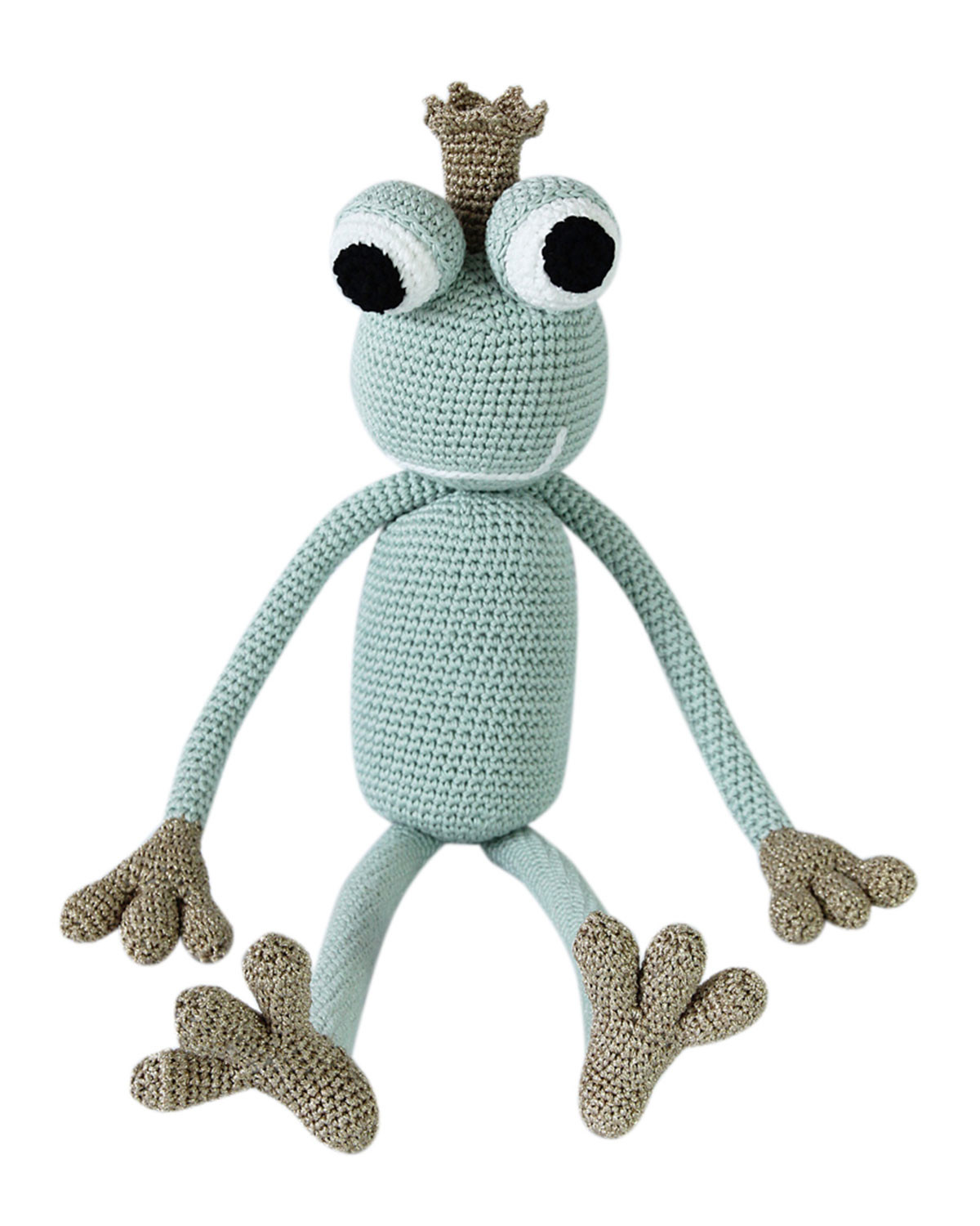 Buy cheap Custom Hand Crochet Amigurumi Stuffed Frog Toys from wholesalers