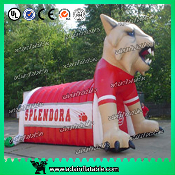 Best Sport Portable White Advertising Inflatables Dog Tunnel For Sport Event wholesale