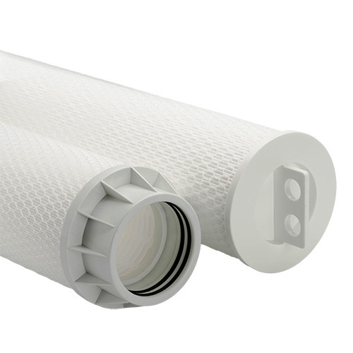 China Pleated Glass Fiber High Flow Filter Cartridge For Water RO Pre Filtration on sale