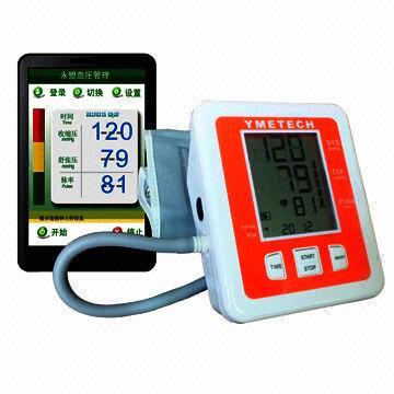 China Wireless Blood Pressure Monitor, Bluetooth Transfer Data to Mobile Phone, Computer, Tablets on sale