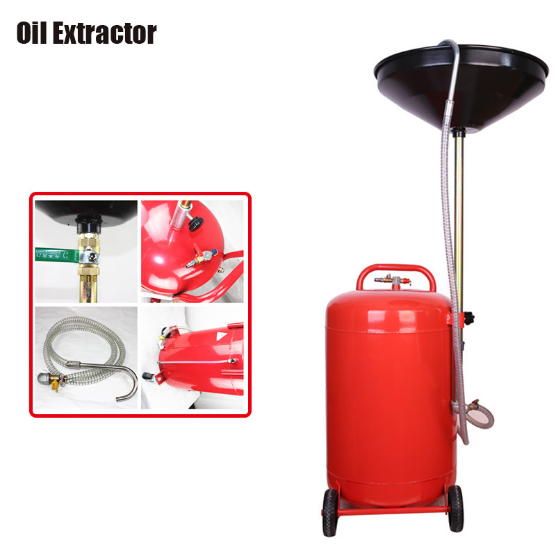 Best Portable Waste Oil Drain Tank Air Operated Equipment 24Kg HW 8081 wholesale