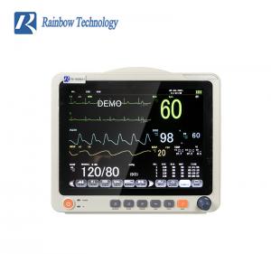 China 12.1 inch Hospital Equipment emergency clinics apparatuses Multi-parameters vital signs patient monitor on sale