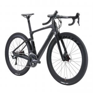 China 40C Gravel Hybrid Bike T800 Carbon Frame material SHIMANO R8020 on sale
