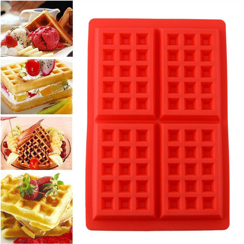 China Two Component Platinum Curing Silicone Waffle Mold Food Grade Food Safe Silicone Molds LFGB on sale