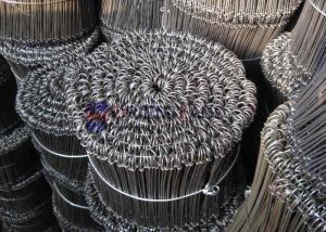 China Double Loop Metal Binding Wire 1000pcs-5000pcs Per Bundle 9cm-20cm Length on sale