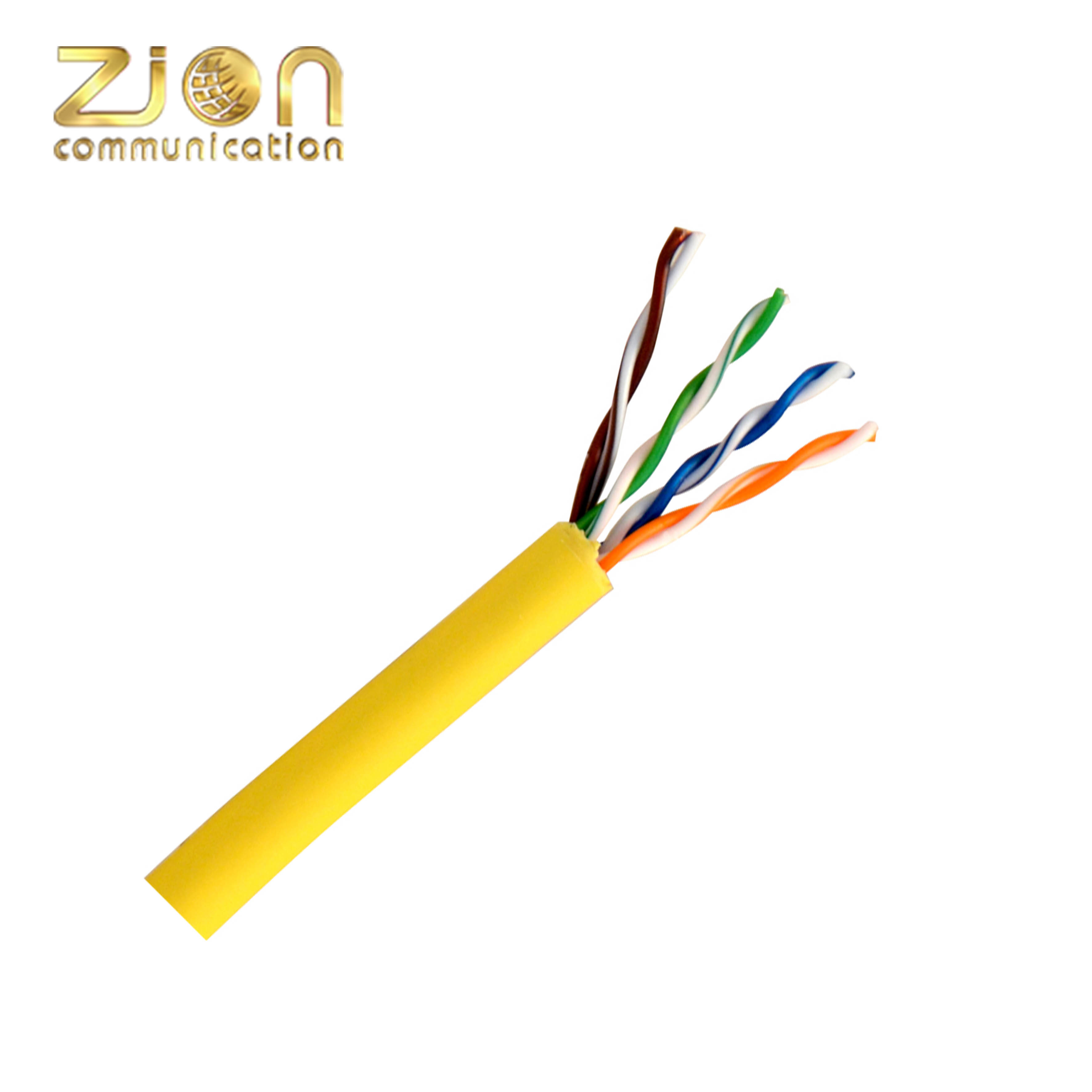 Cheap U/UTP CAT 5e BC LSZH Solid 0.50mm copper Conductor Indoor cat5e Network Cable CPR Certified NO 7112106 for sale
