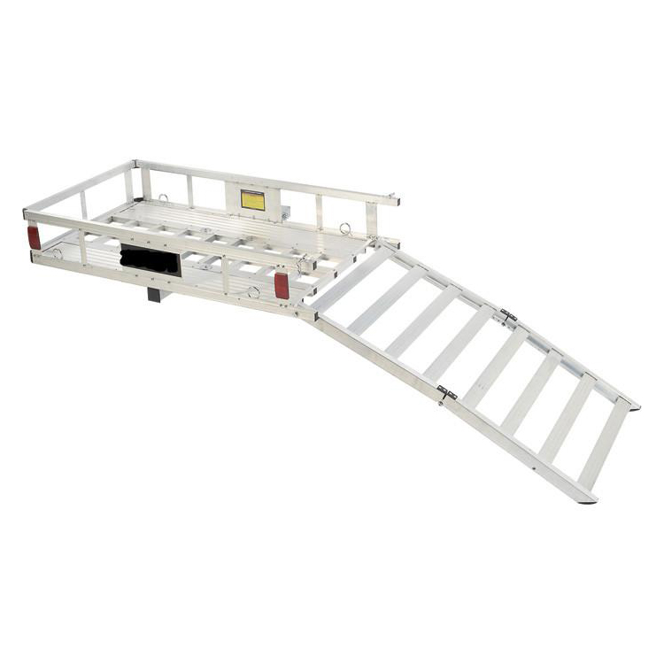 China Aluminum ATV basket cargo carrier with ramps on sale
