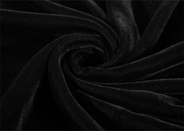 Cheap Black Weaving Microvelvet Fabric Dyed Pattern Velvet Decorator for sale