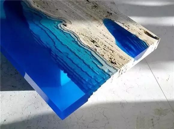 Best Ultra clear countertop table top river table-Crystal Epoxy Resin -P128 wholesale