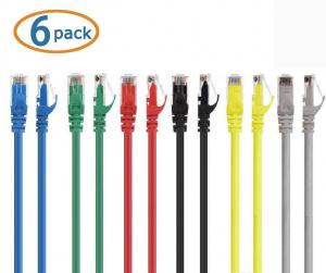 China CAT6 CAT5E  computer Network Cable 4 Pairs 350MHZ Solid Bare High Transmission speed on sale
