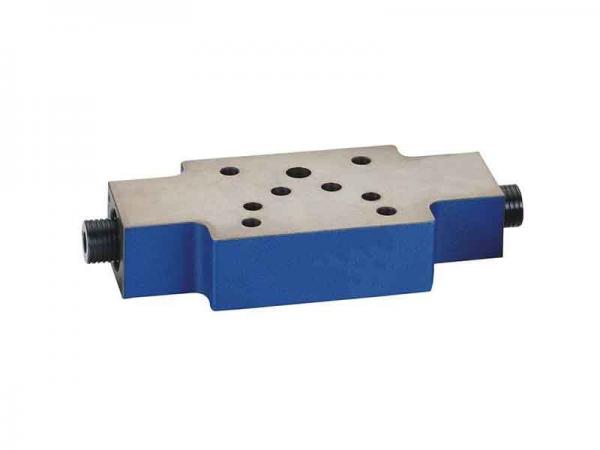 Stacking 126L/Min One Way Throttle Valve With Phosphate Ester Fluid