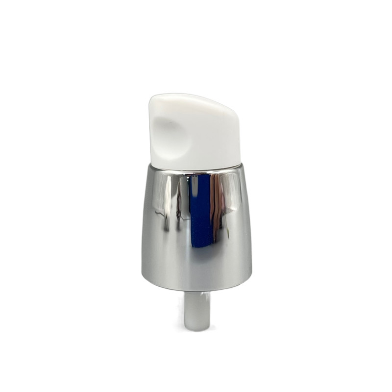 China Silver Plastic Treatment Pump 0.2ML/T Hand Moisturiser 20/410 Metallized Closure on sale