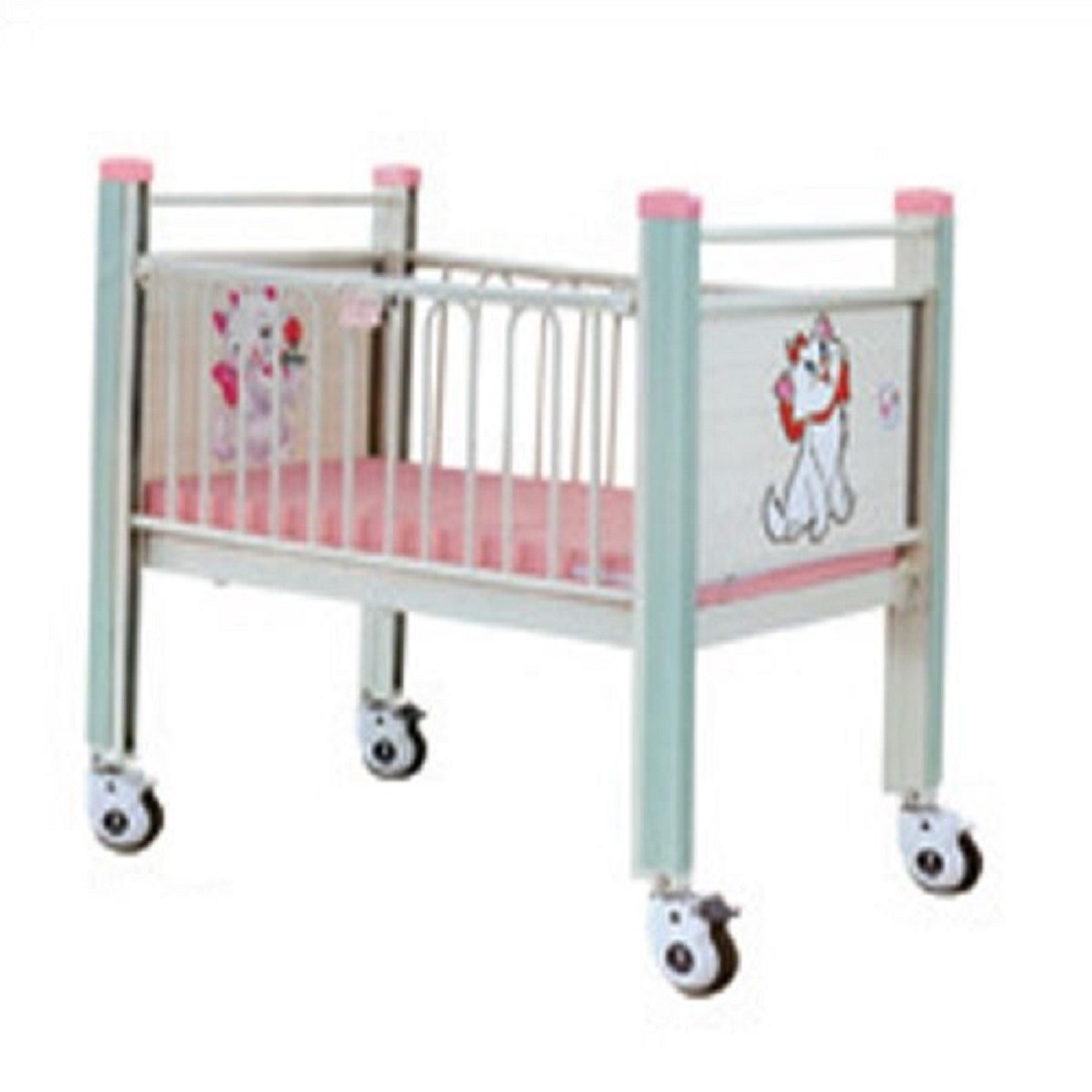 Best CE Single Crank Manual H58mm Hospital Baby Bed wholesale