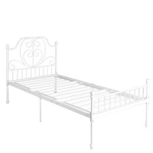 China Durable Noise Free Metal Single Bed Twin Size Fast Easy Setup Moisture Proof on sale