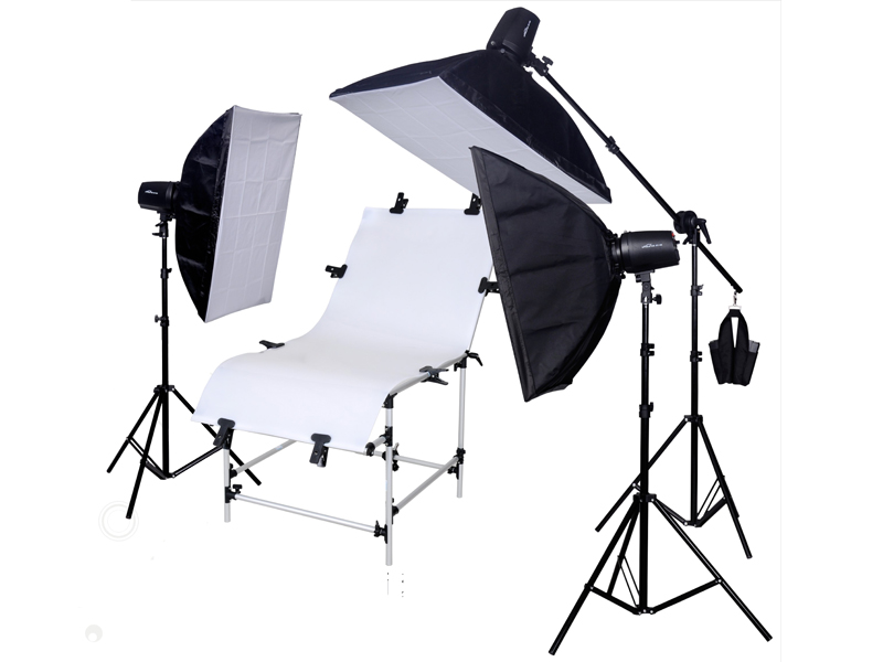 Cheap Barn door filter 5A Studio Lighting Kits  for dress and certificate photography  for sale