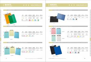China Solid Color Office Stationery Items Frosty Plastic Transparent Clipboard A3 A4 A5 on sale