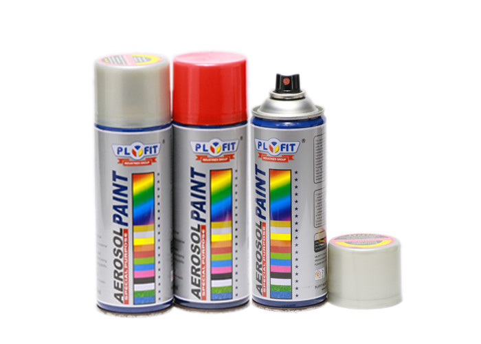 China LPG Aerosol Spray Paint 400ML Oil Base Dry Fast High Heat Color on sale