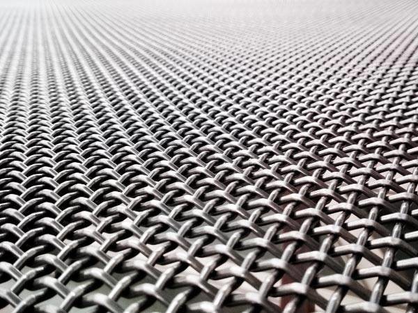 China High Carbon Steel Crimped Wire Mesh Quarry Screen 1.37mm To 12.7mm Diameter on sale