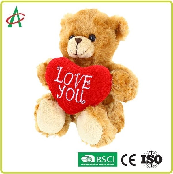 Best 3x6 Inches Plush Teddy Bear 3.2 ounces Wedding Anniversary Gifts wholesale