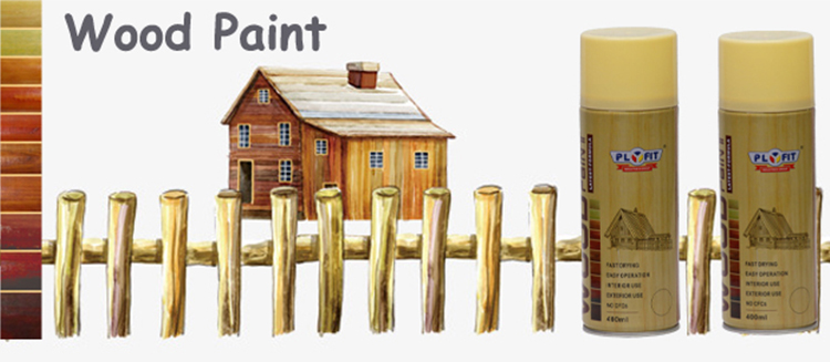 Transparent LPG Tinplate Can 500ml Wood Spray Paint