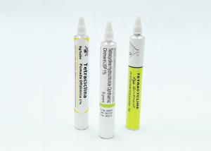 Best Long Nozzle Eye Ointment Tube , PP / PS Plastic Cap Empty Cream Tubes wholesale