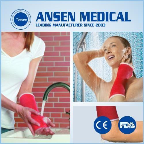 Cheap Medical Orthopaedic Polyester Fiberglass Casting Tapes Waterproof Cast Bandage for sale