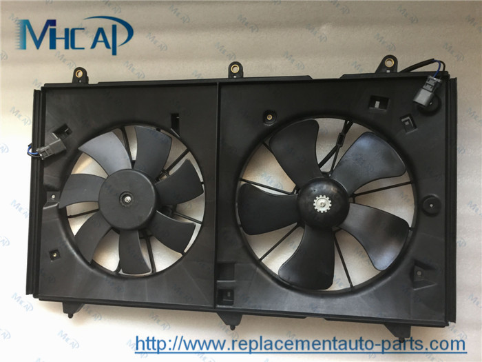 Plastic Iron Auto Parts Honda Radiator Fan Shroud Assembly Cooling Replace