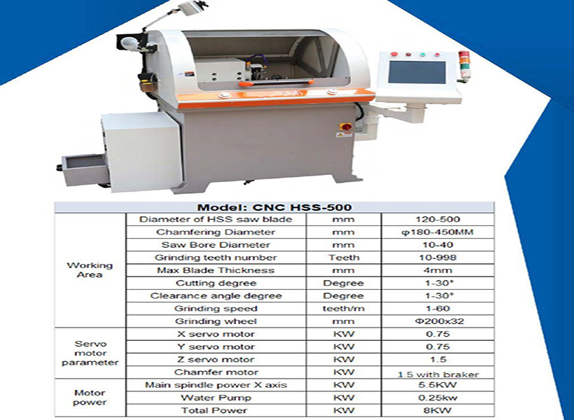 China Reliable HSS Saw Blade Sharpening Machine on sale
