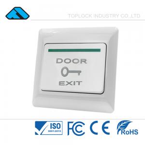 Best Plastic Electrical Push Button Door Exit Switch Building Gate Door Electric Rim Lock Magnetic Lock wholesale