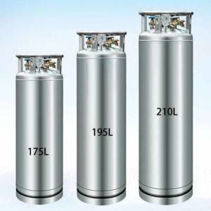 1.4mpa Cryogenic Dewar Cylinder 195L Liquid Nitrogen Self Pressurization