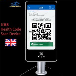 Best RA08T NHS Face Health Code Device Face Recognition  Health Code Scan Device wholesale