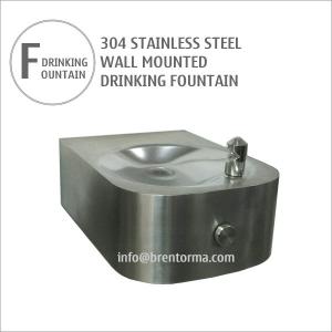 China WDF5 Stainless Steel Water Dispenser Wall Mounted Drinking Fountain on sale