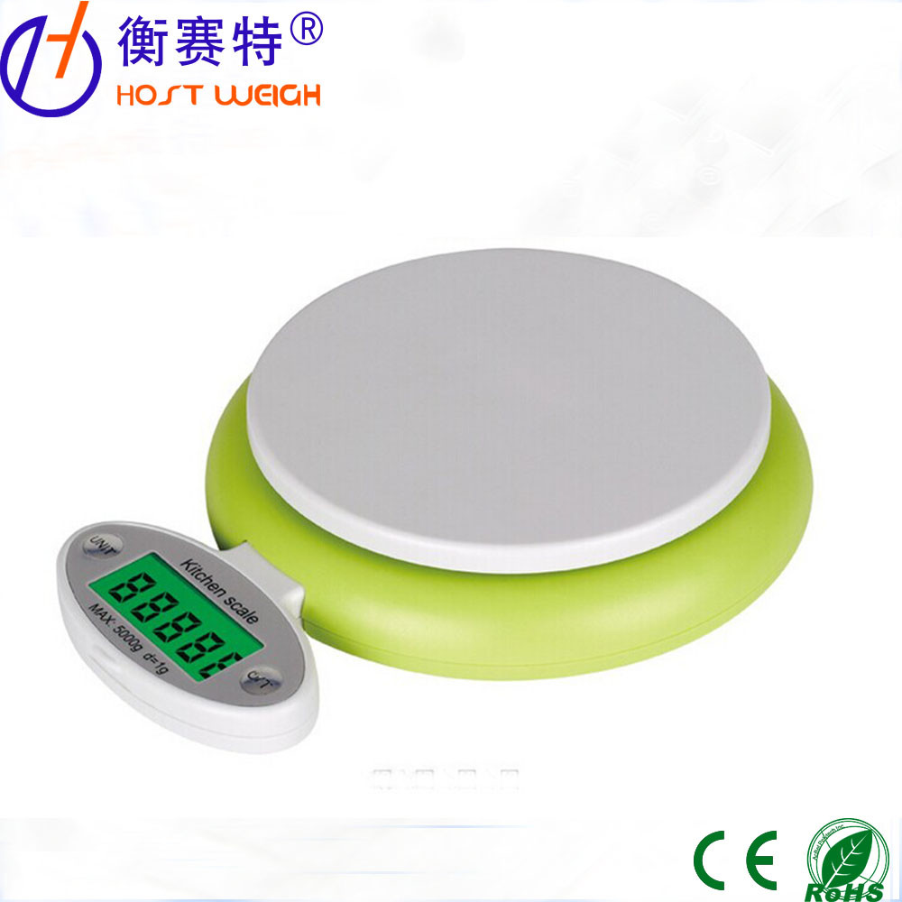 Best Folding kitchen food scale Electronic Weight scale digital Balance 5Kg x 1g wholesale