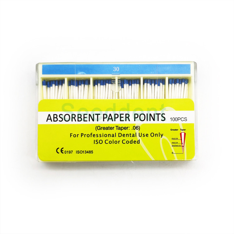 Best Dental PP 02 04 06 taper Absorbent Paper Point wholesale