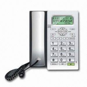 China Corded Telephone with 20 Minutes Digital Answer Machine and Large Buttons for Easy Use on sale