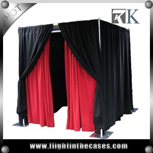 China Portable Photo Booth Pipe And Drape Stands Photo Booth Enclosure mandap decoration on sale