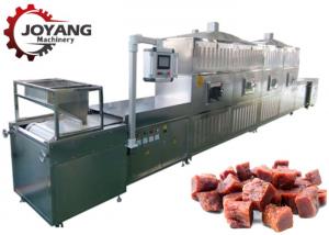 Best Tunnel PLC Control Microwave Drying Machine Beef Jerky Meat Snacks wholesale