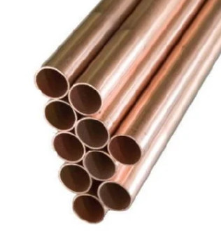 Red Copper Tube Seamless Copper Pipes T1 T2 T3 C11000 Pure Cu99.9%