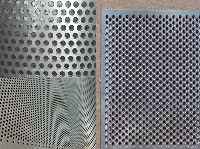 China Stainless Steel 0.5-8.0MM Thick Round Hole Perforated Metal Sheet on sale