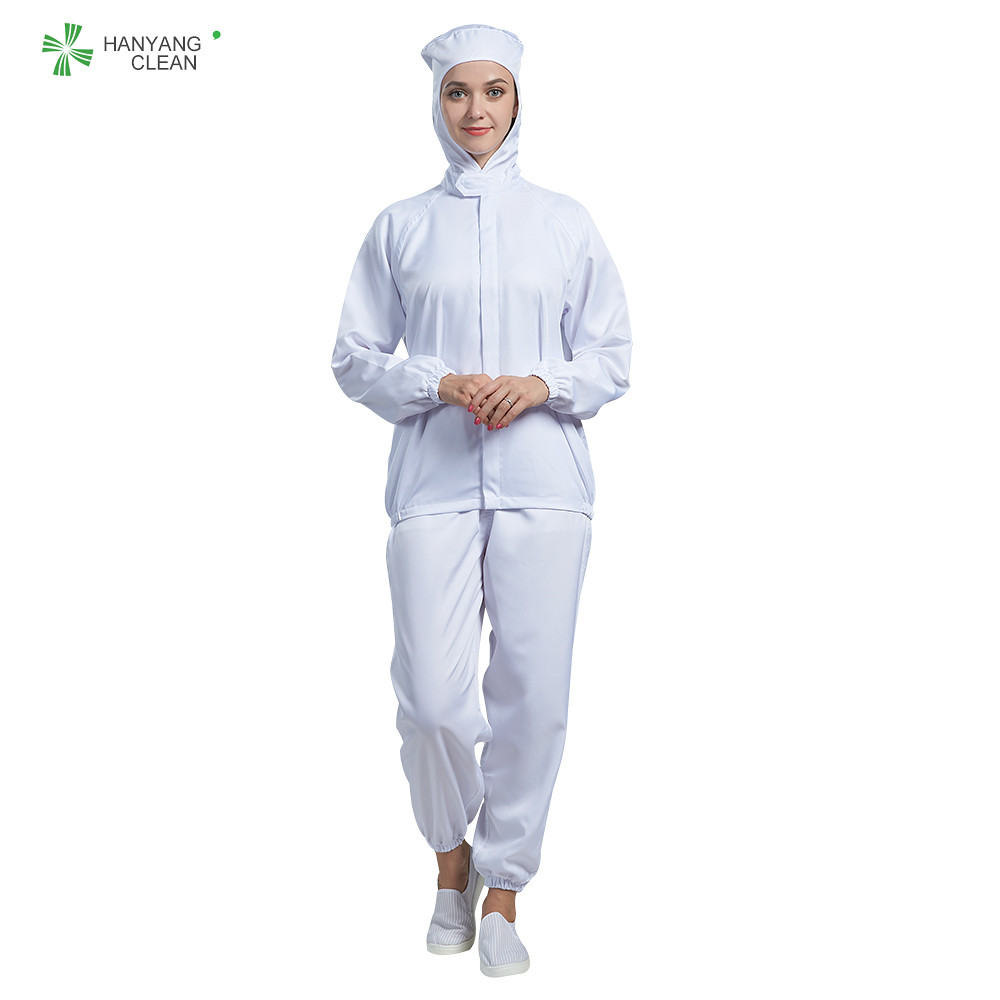 Best Multi Color breathable ESD work uniform with hygroscopic and sweat releasing fiber for food industry wholesale