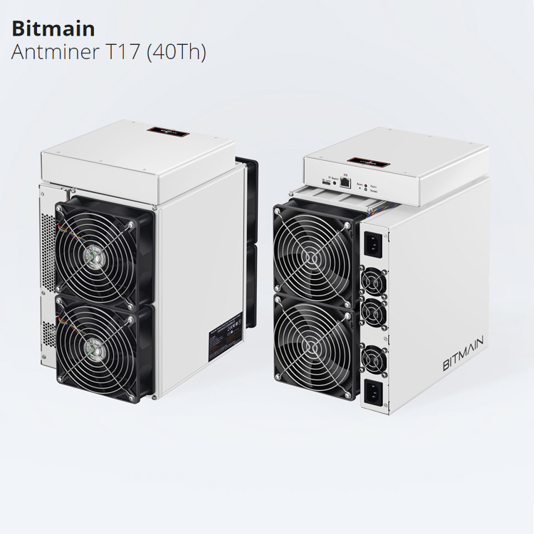 Cheap New Original Condition Bitcoin Cloud Mining Hardware Antminer T17 40T Lightweight for sale