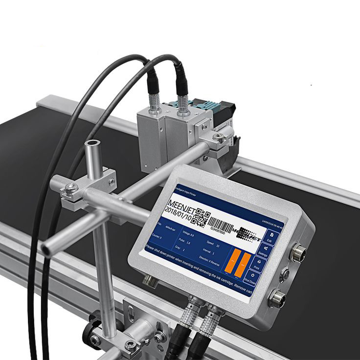 China 600DPI Thermal Inkjet Date Printer Machine TIJ Automatic Batch Code Printing Machine on sale