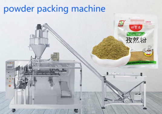China Herbal Tea Powder Doypack Packing Machine Zipper Bag Tea Powder Packing Machine on sale