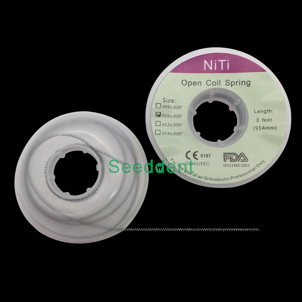 Best Orthodontic NITI Open Spring in spool / NITI Open Coil Spring wholesale