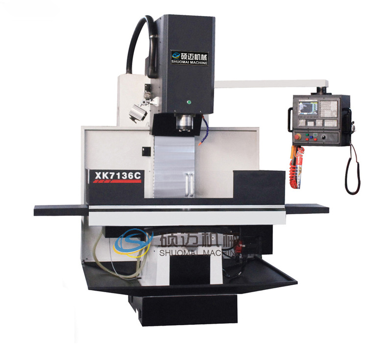 XK7124 XK7136 high precision Automatic CNC milling machine